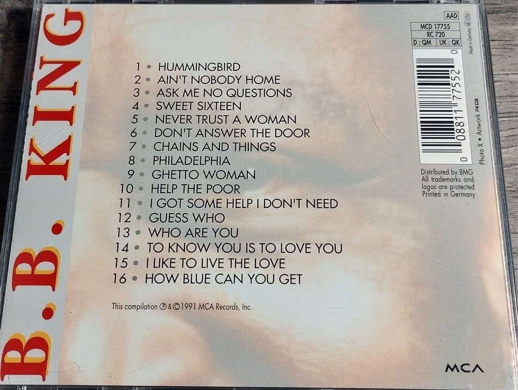 B.B. King - The Star Collection, Ophalen of Verzenden, Zo goed als nieuw, Jazz