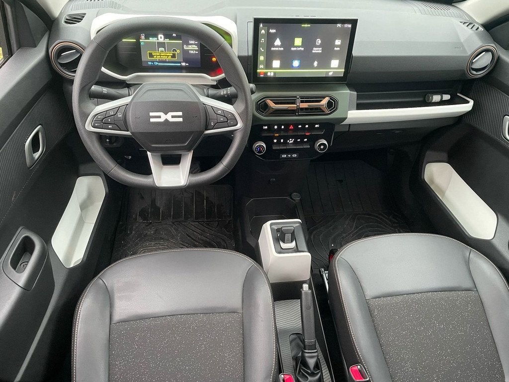 Dacia Spring Extreme 65 26.8 kWh NIEUWSTAAT NAVI AIRCO PDC, Auto's, Gebruikt, Leder en Stof, Origineel Nederlands, 949 kg