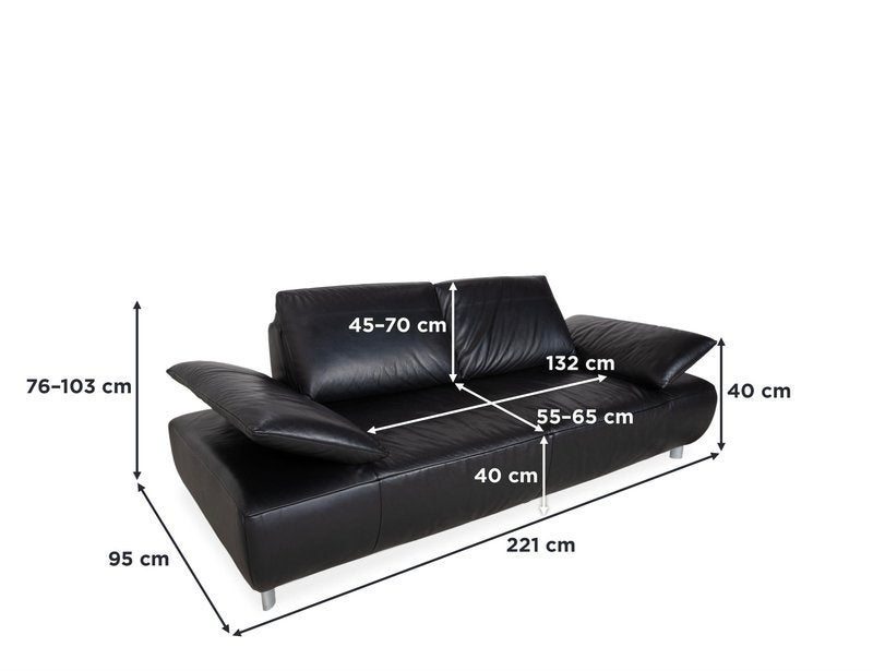 Foto 3 van Koinor Volare Leather Sofa