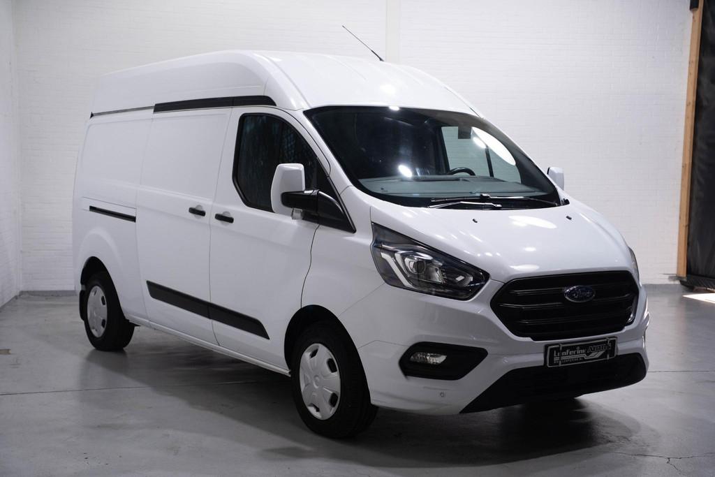Ford Transit Custom 2.0 TDCi 130 pk L2H2 Hoog Dak Airco, Tre, Auto's, Bestelauto's, Voorwielaandrijving, Gebruikt, 4 cilinders