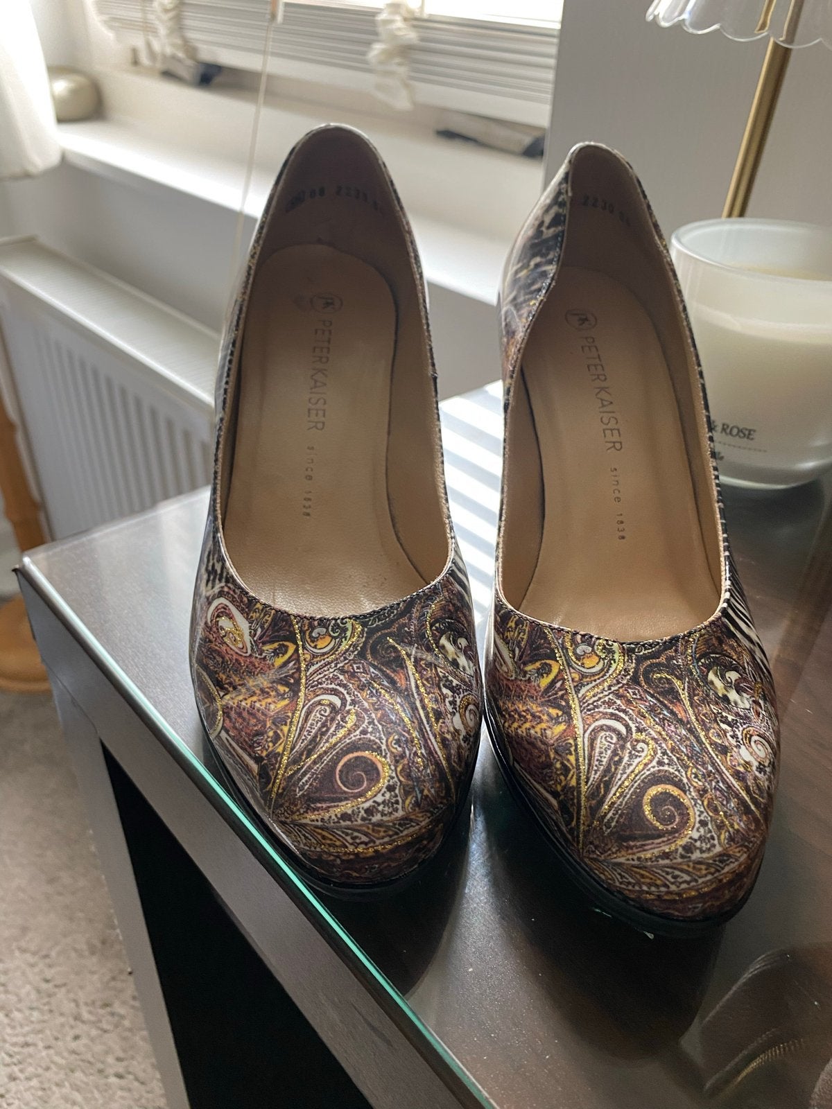 Peter Kaiser pumps maat 38.5 - perfecte staat, Ophalen of Verzenden, Zo goed als nieuw, Overige kleuren, Pumps