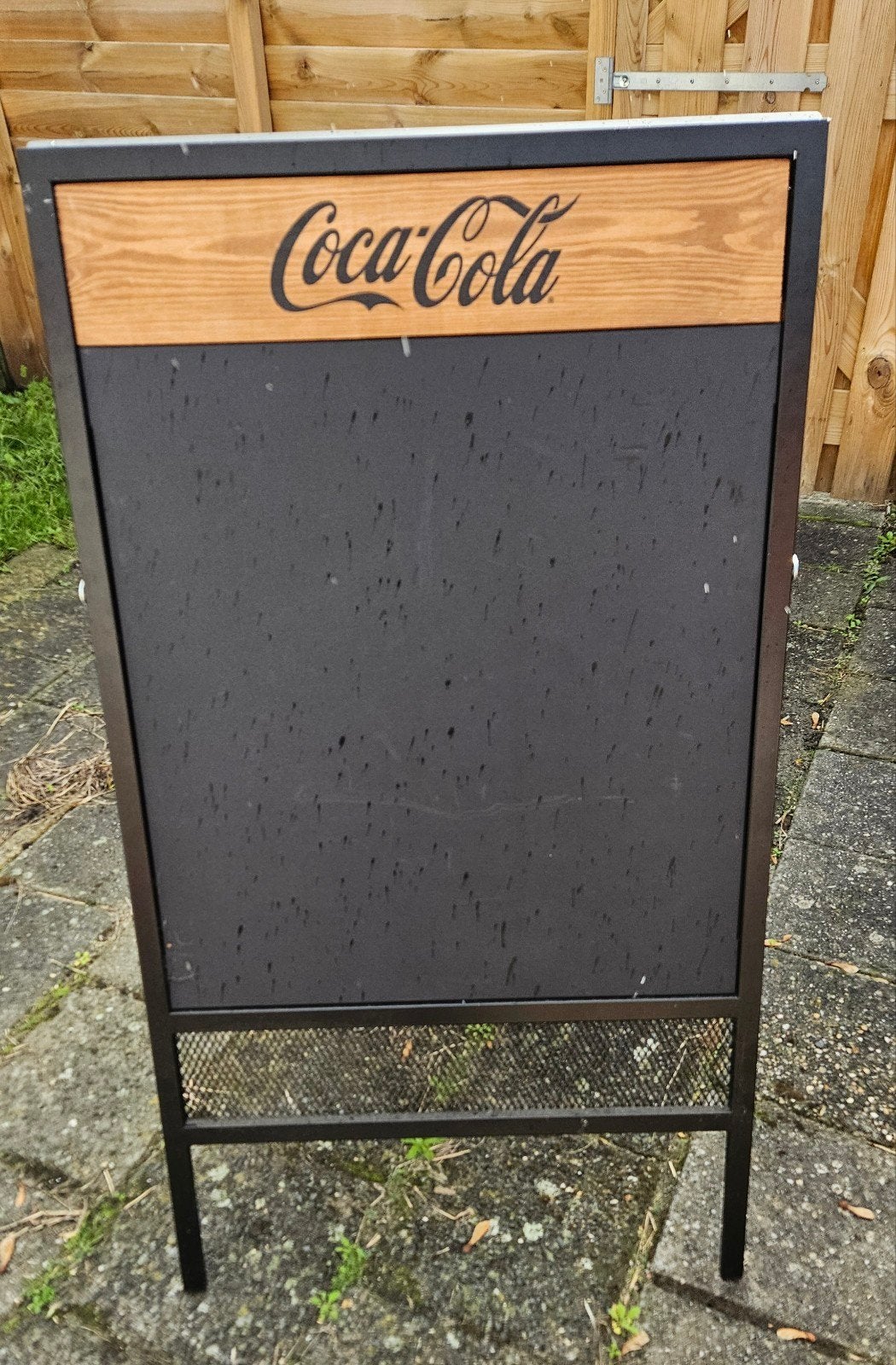 Coca-Cola bord stoepbord, Ophalen, Nieuw, Reclamebord