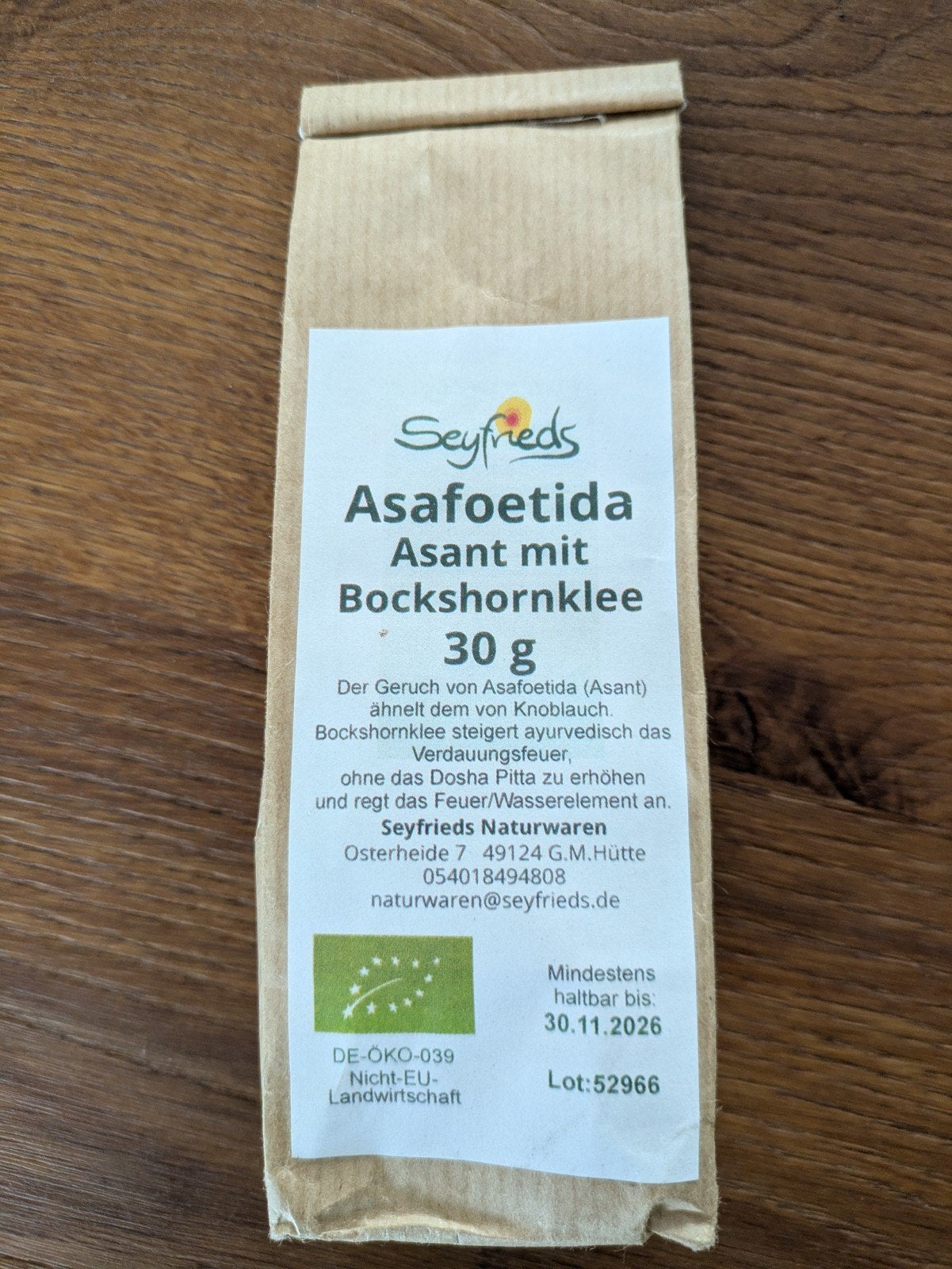Asafoetida, Ophalen of Verzenden