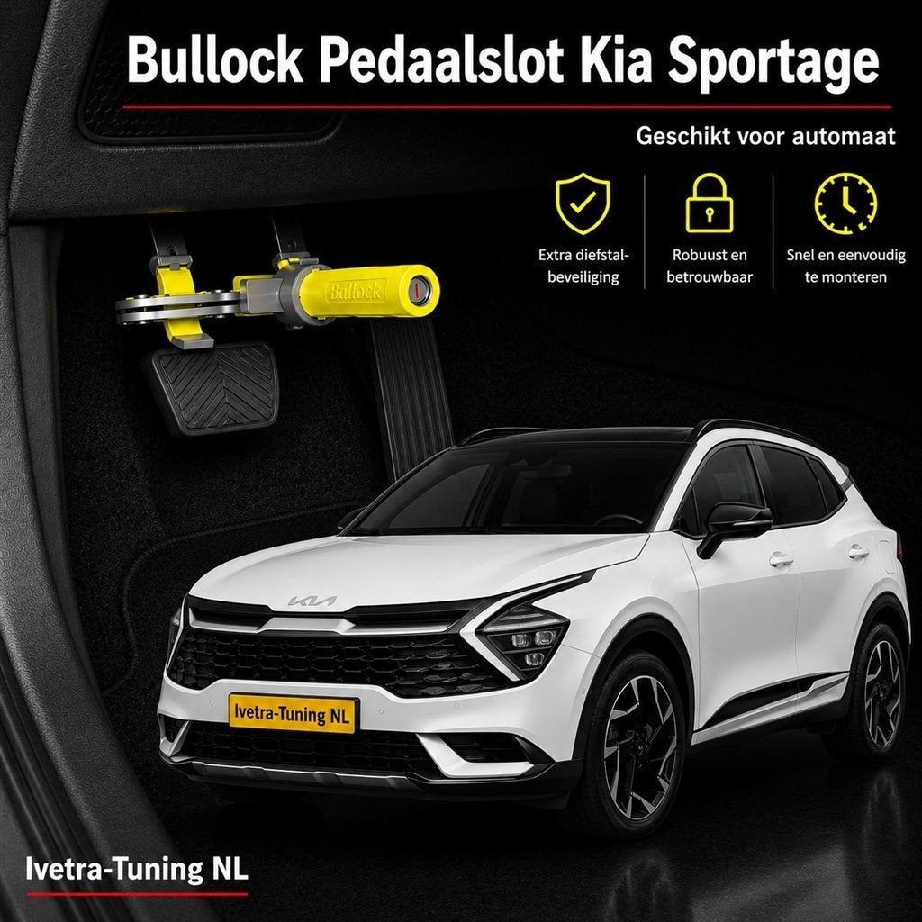Pedaalslot Kia Sportage Automaat | Beveiliging, Ophalen of Verzenden, Info@ivetra-tuning.nl | www.ivetra-tuning.nl, Ivetra-Tuning NL