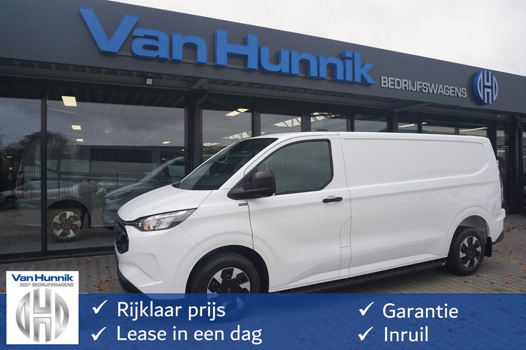 Ford Transit Custom 320L 2.5 PHEV Hybride 233PK JWR Edition, Gebruikt, 4 cilinders, Wit, 14 km/l