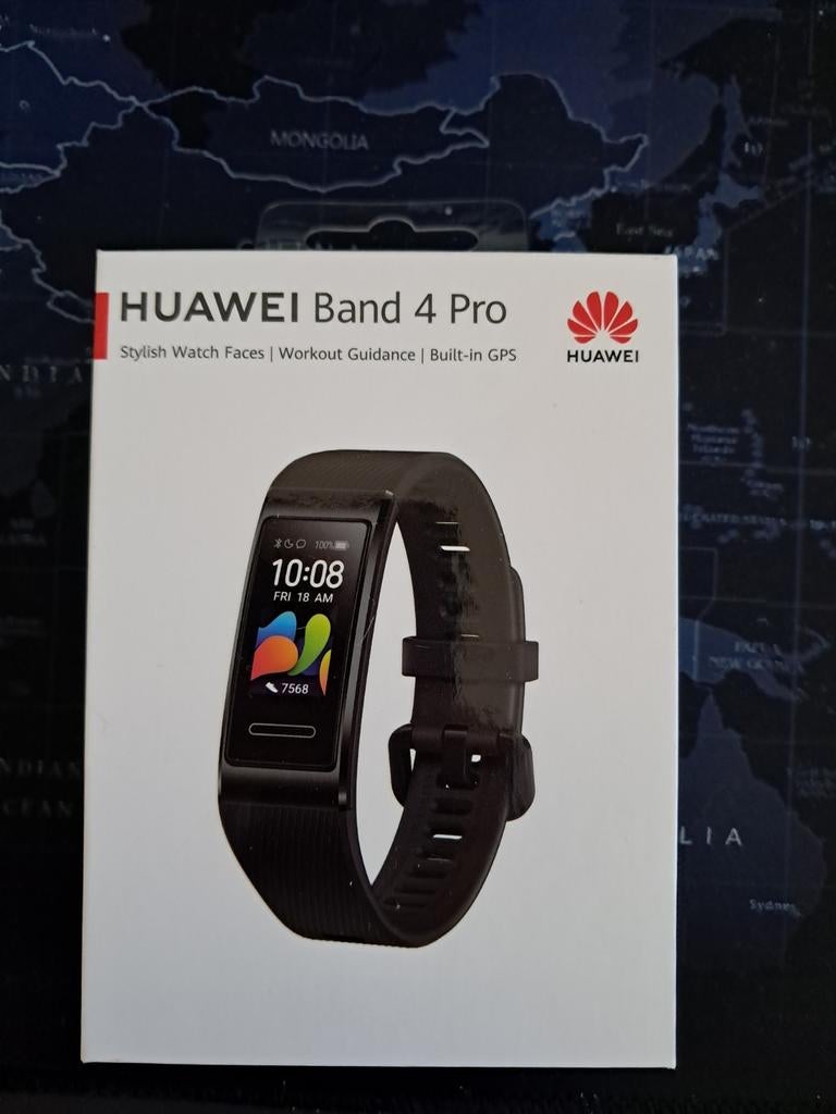 Huawei band 4 pro, Zwart, Ophalen of Verzenden, Zo goed als nieuw, Huawei