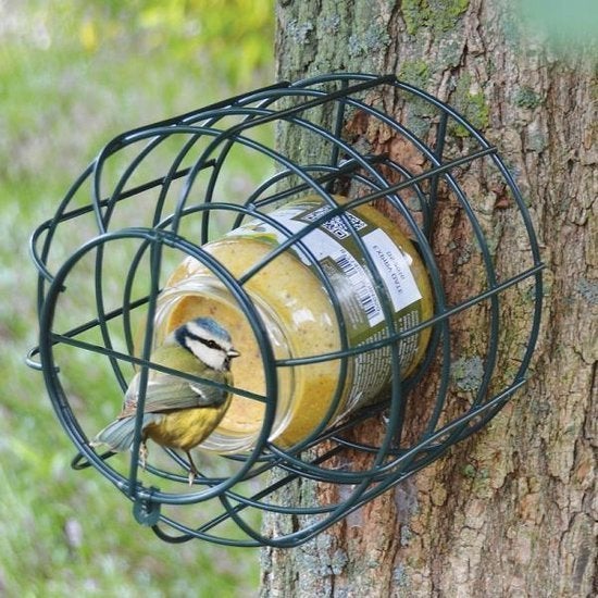 Vogel pindakaashouder houder kooi vogels landelijk tuin, Verzenden, Nieuw