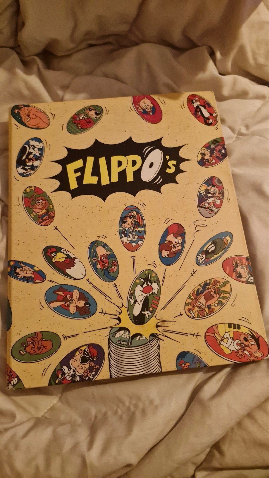 2 complete Flippo mappen met certificaat, Verzamelen, Flippo's, Verzameling, Chester Cheetos, Looney Tunes, Met verzamelmap(pen)