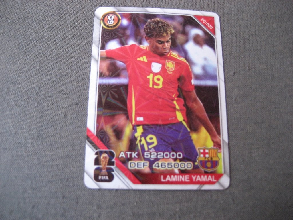 yamal voetbalplaatje, Ophalen of Verzenden, Nieuw, Plaatje