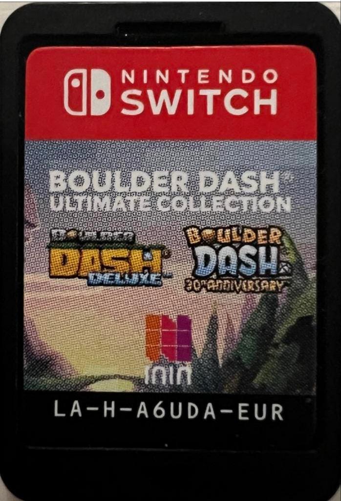 Boulder Dash Ultimate Collection - Nintendo Switch, Puzzel en Educatief, 1 speler, Ophalen of Verzenden, Zo goed als nieuw