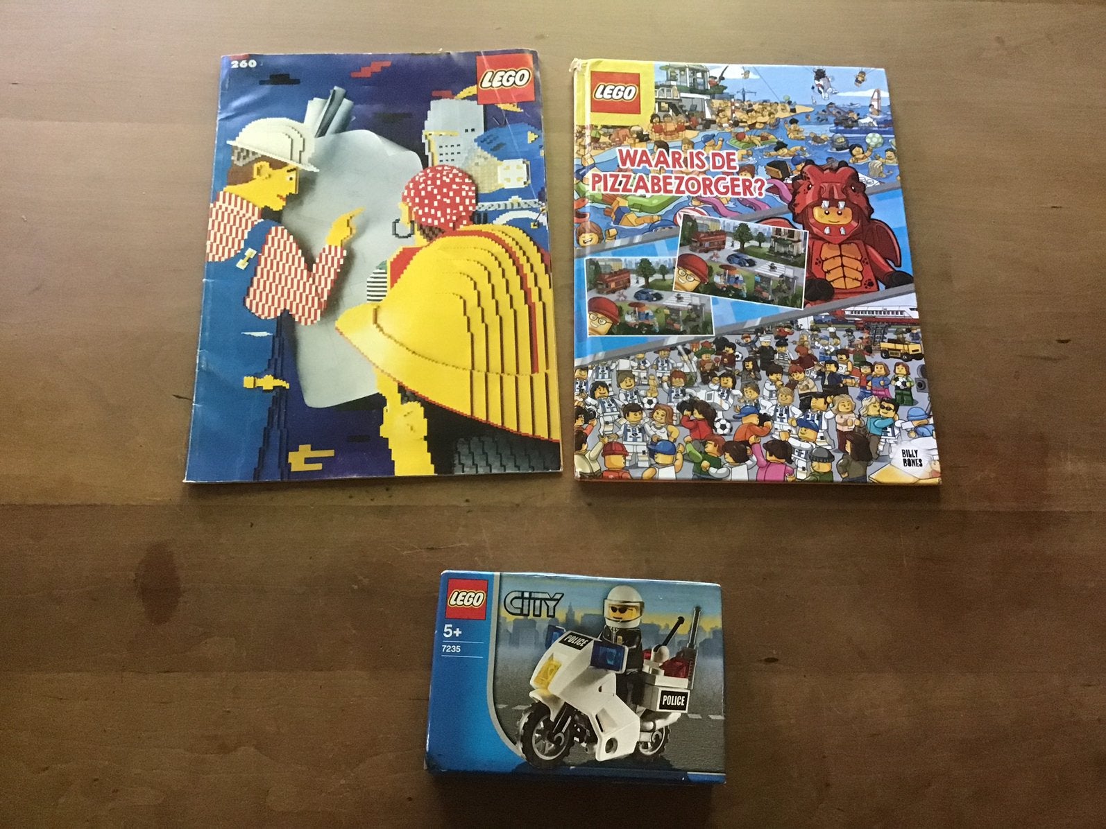 Lego 7235 politie doos ongeopend, legoboek- en tijdschrift, Ophalen of Verzenden, Gebruikt