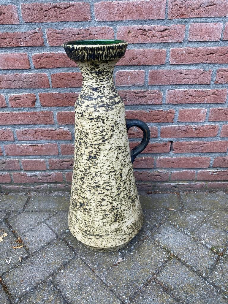 Vintage West Germany vaas, Fat Lava stijl, jaren '60/'70, Ophalen, Zo goed als nieuw