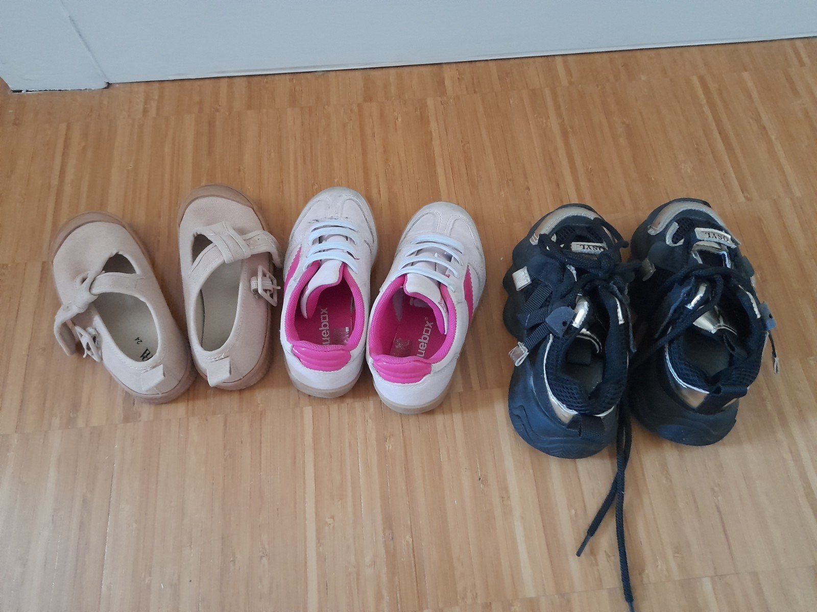 3 paar kinderschoentjes, Jongetje of Meisje, Ophalen of Verzenden, Zara girls, Gebruikt