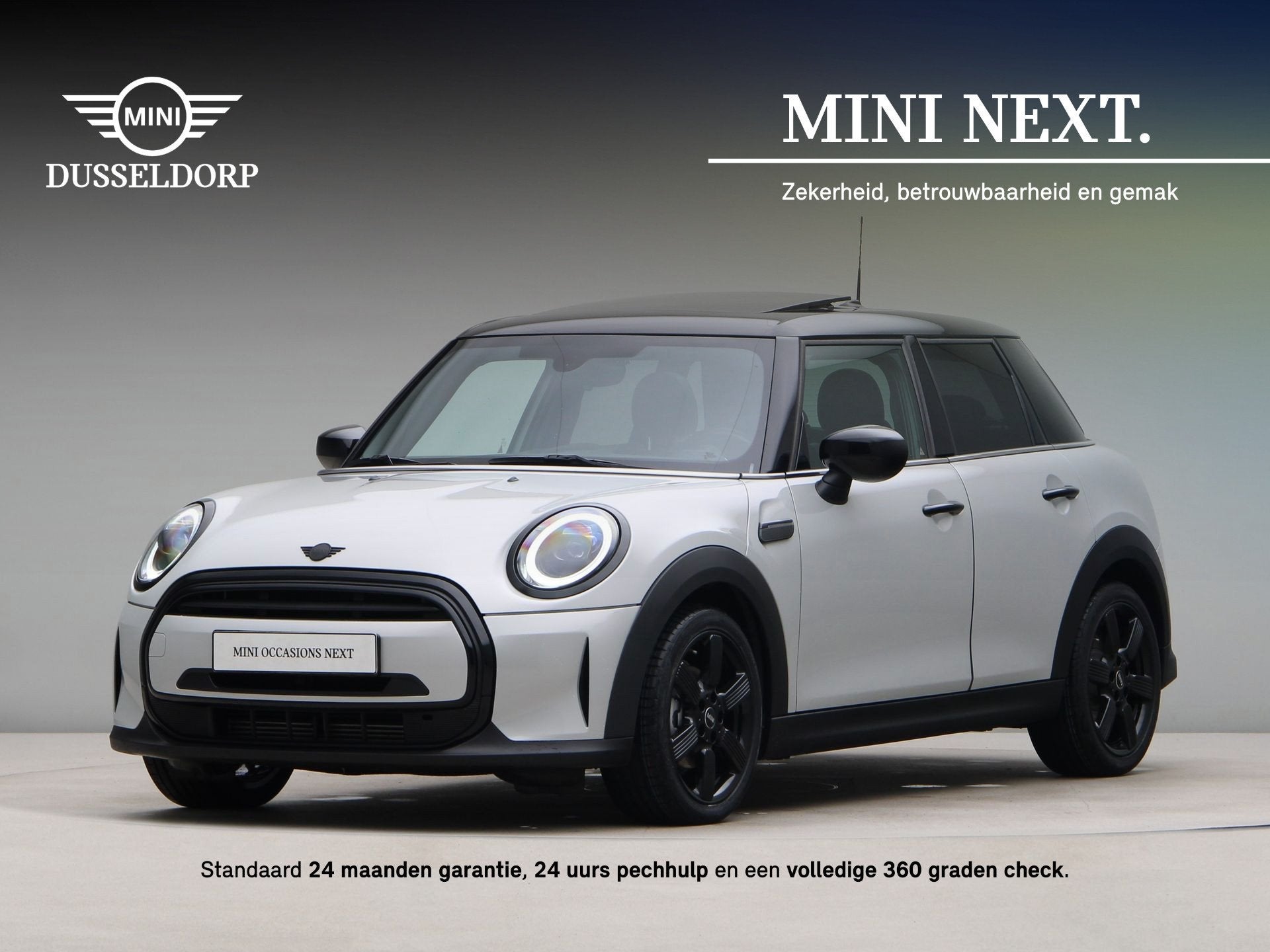 MINI 5-deurs Cooper Classic (bj 2021), Voorwielaandrijving, 136 pk, Gebruikt, Met garantie (alle)