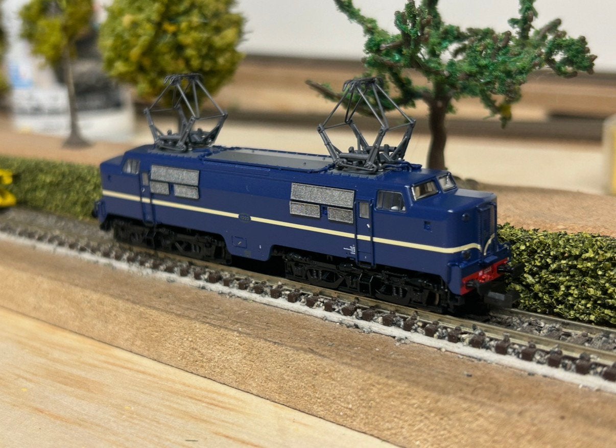 Piko NS 1200 Blauw, Gelijkstroom, Locomotief, Piko, Ophalen of Verzenden