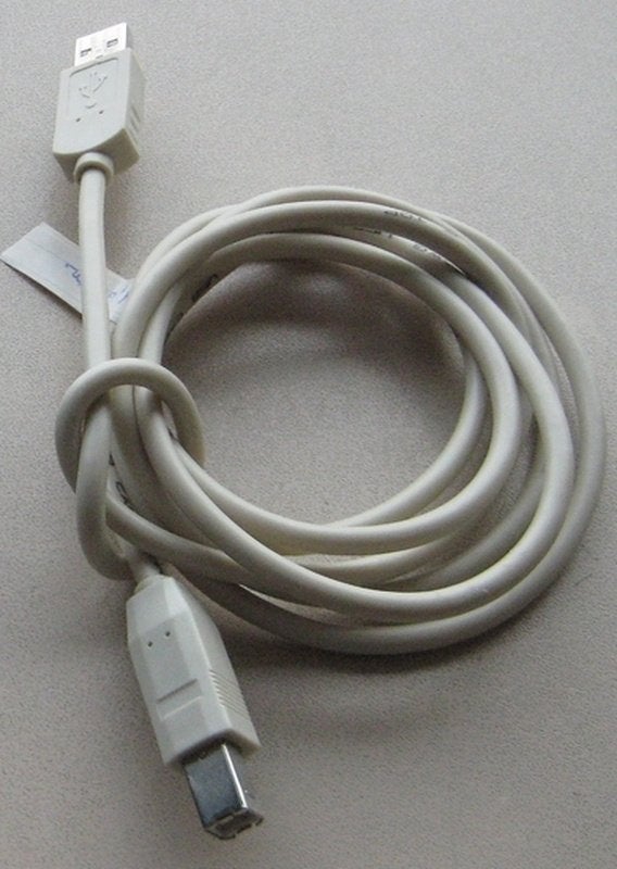 USB Printerkabel / Scannerkabel, Vrijwel Nieuw, Computers en Software, Pc- en Netwerkkabels, Ophalen, Zo goed als nieuw