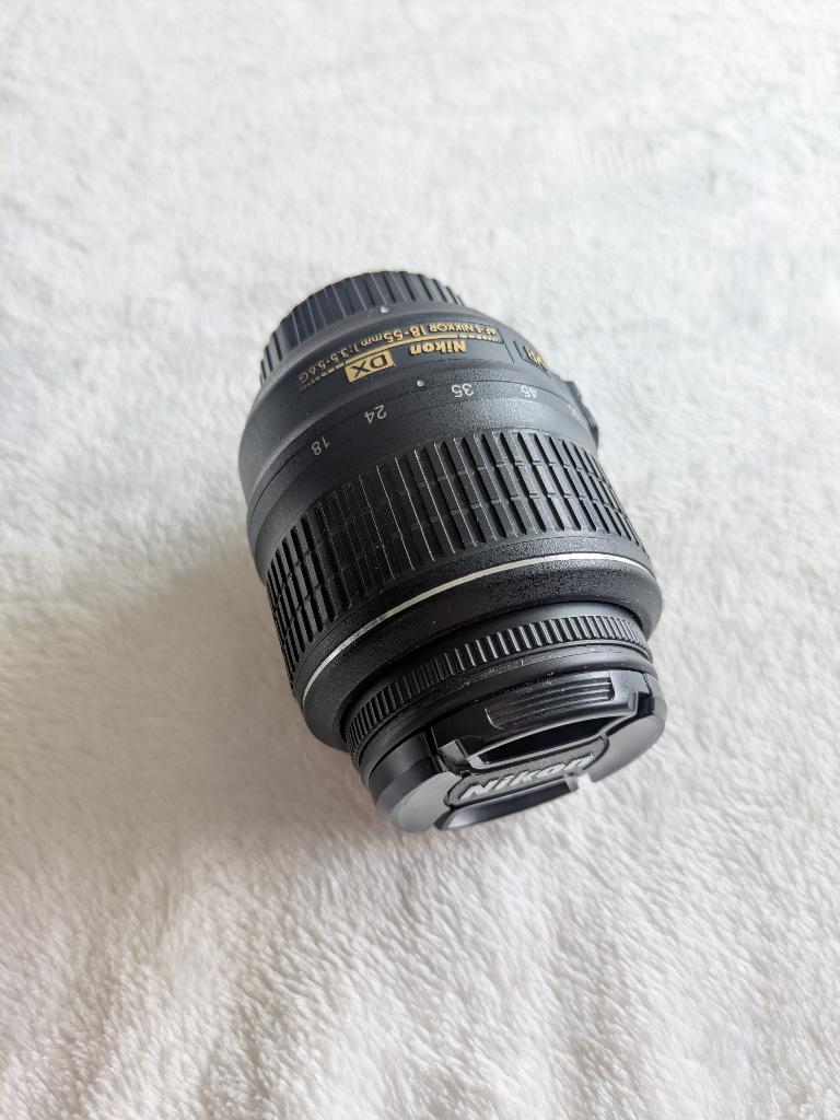 Nikkor AF-S 18-55 mm lens, Audio, Tv en Foto, Fotografie | Lenzen en Objectieven, Ophalen, Zo goed als nieuw, Standaardlens, Zoom