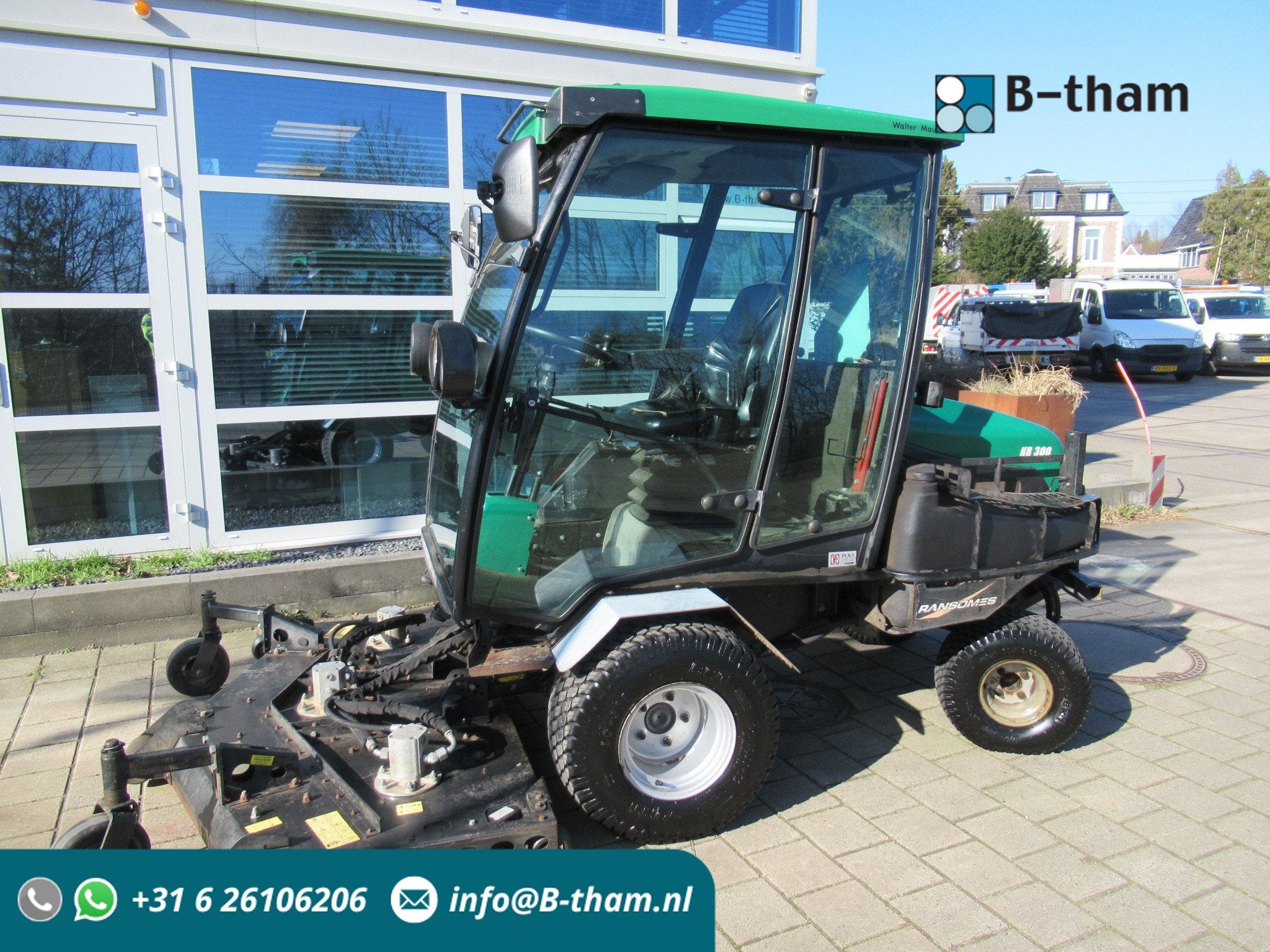 Ransomes HR300 4x4 HR3300T Cirkelmaaier (bj 2012), Gebruikt, Ransomes, 120 cm of meer