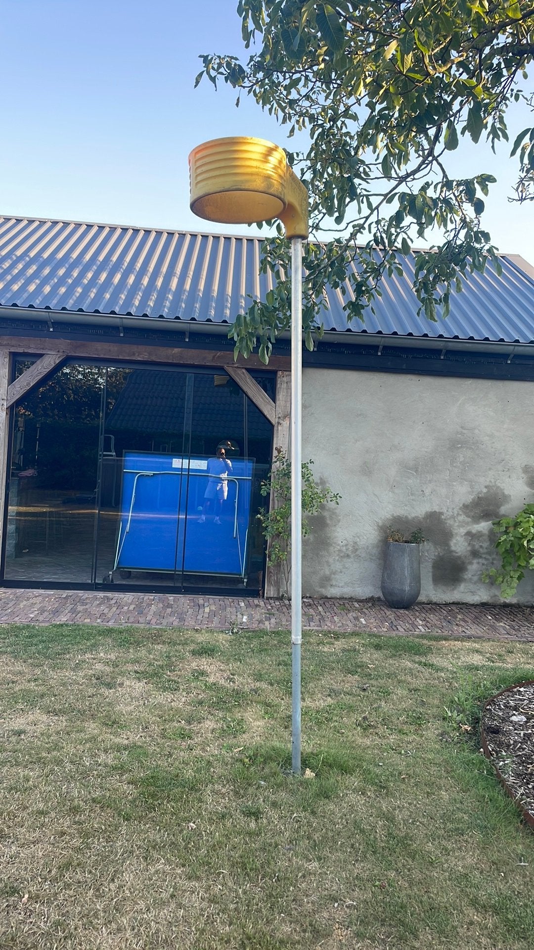 Korfbal paal, Ophalen, Zo goed als nieuw, Korf of Paal