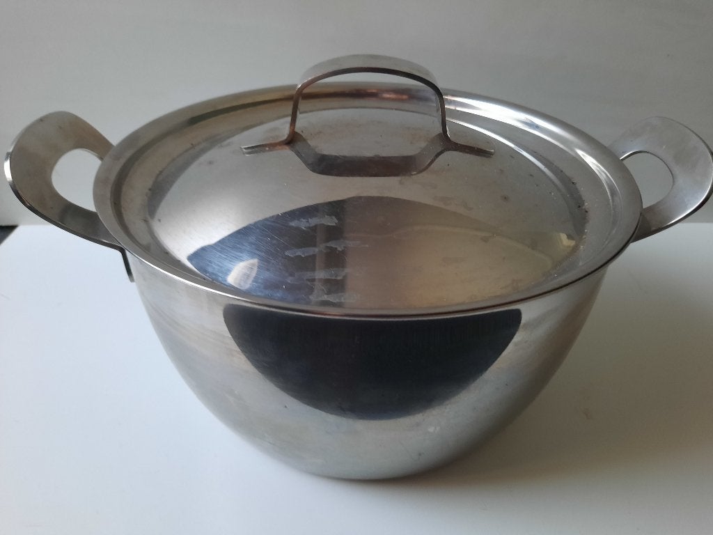 GERO KOOKPAN 22 CM 3.5 A 4 LITER, Ophalen of Verzenden, Gebruikt