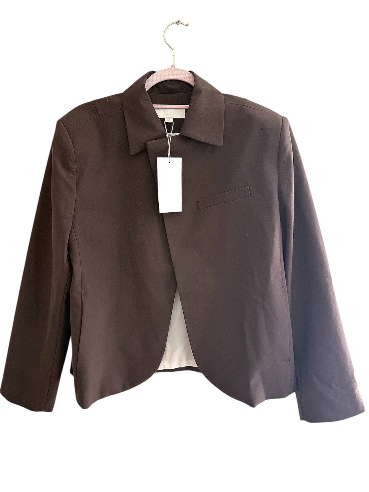 Double breasted blazer ZARA nieuw, Kleding | Dames, Bruin, Maat 42/44 (L), Nieuw, Ophalen of Verzenden