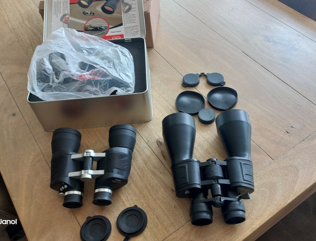 VERREKIJKERS. 2 STUKS, Ophalen of Verzenden, Zo goed als nieuw, 8 tot 12x, Overige typen