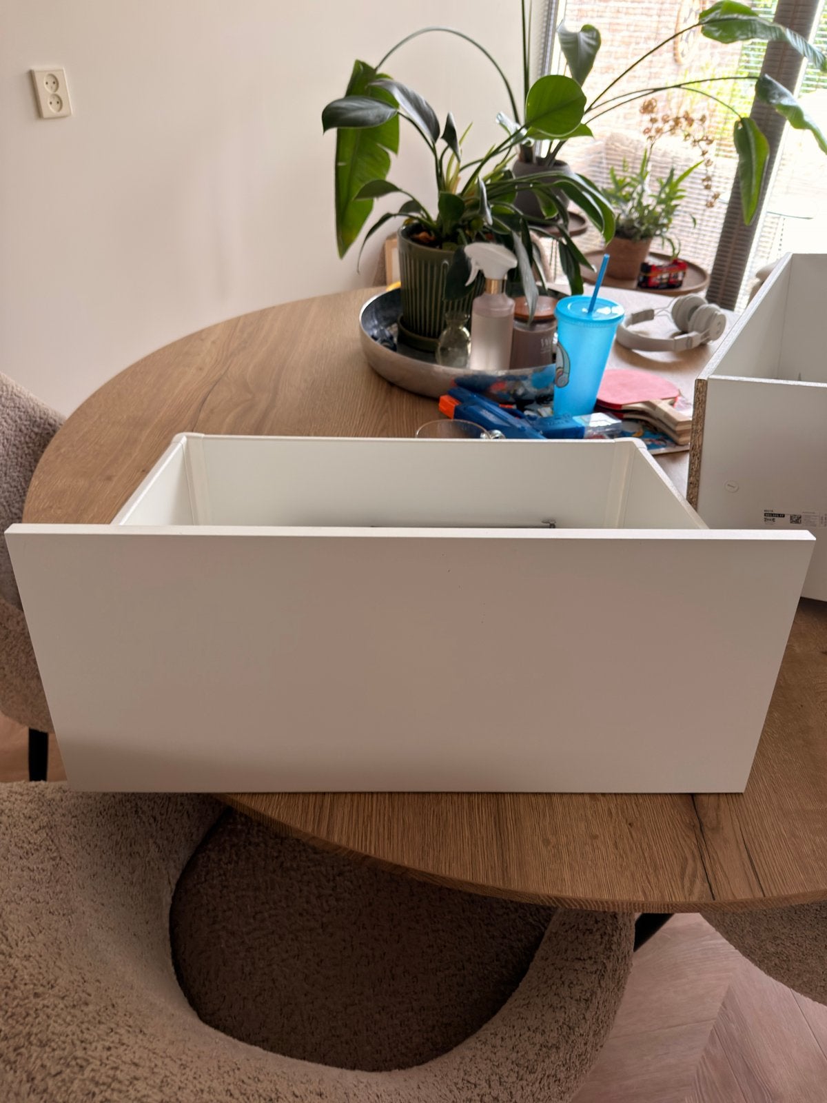 IKEA Besta lade set met Lapviken front wit - Zo goed als nie, Ophalen, Overige materialen, 50 tot 100 cm, Zo goed als nieuw