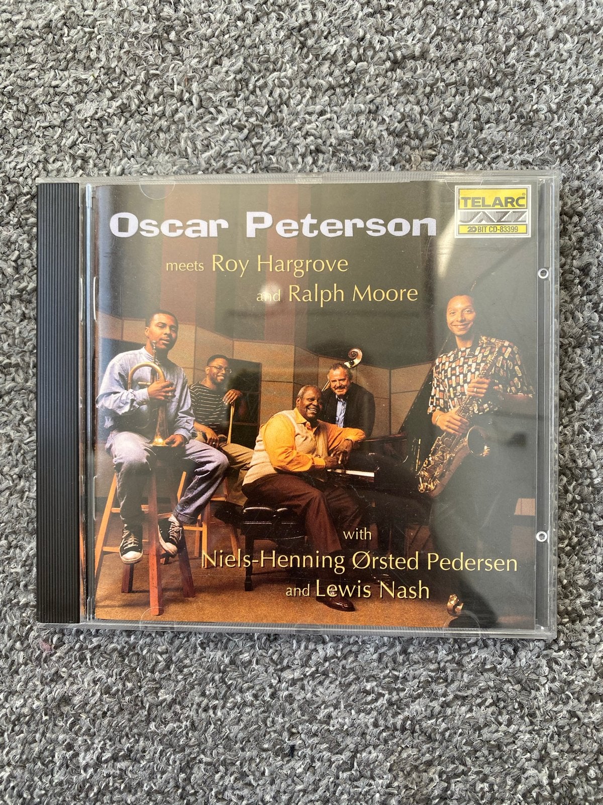Oscar Peterson meets Roy Hargrove & Ralph Moore CD, Ophalen, Gebruikt, Jazz, Inclusief doosje