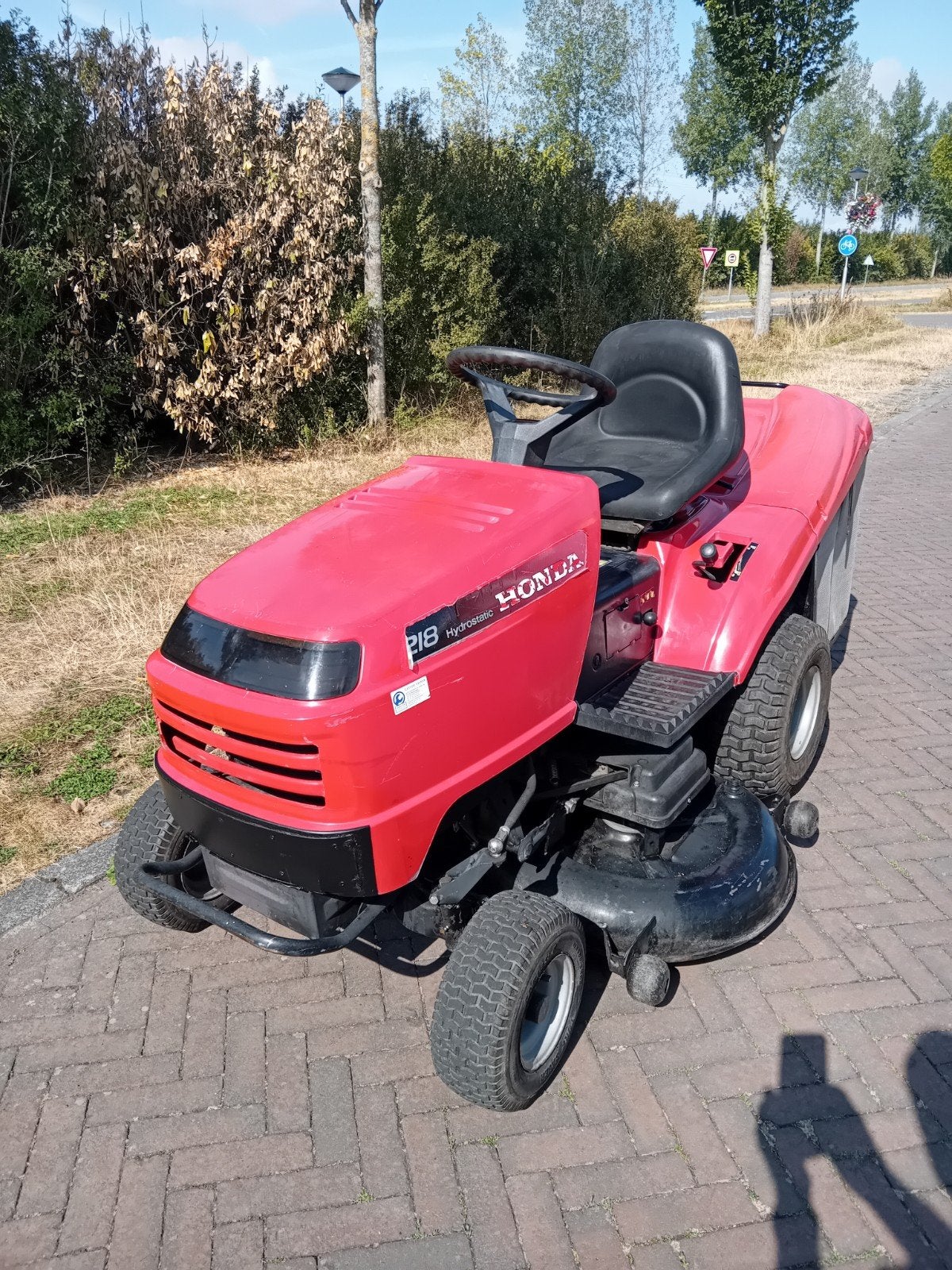 Honda 2218 zitmaaier, Ophalen, Honda, Gebruikt, 120 cm of meer