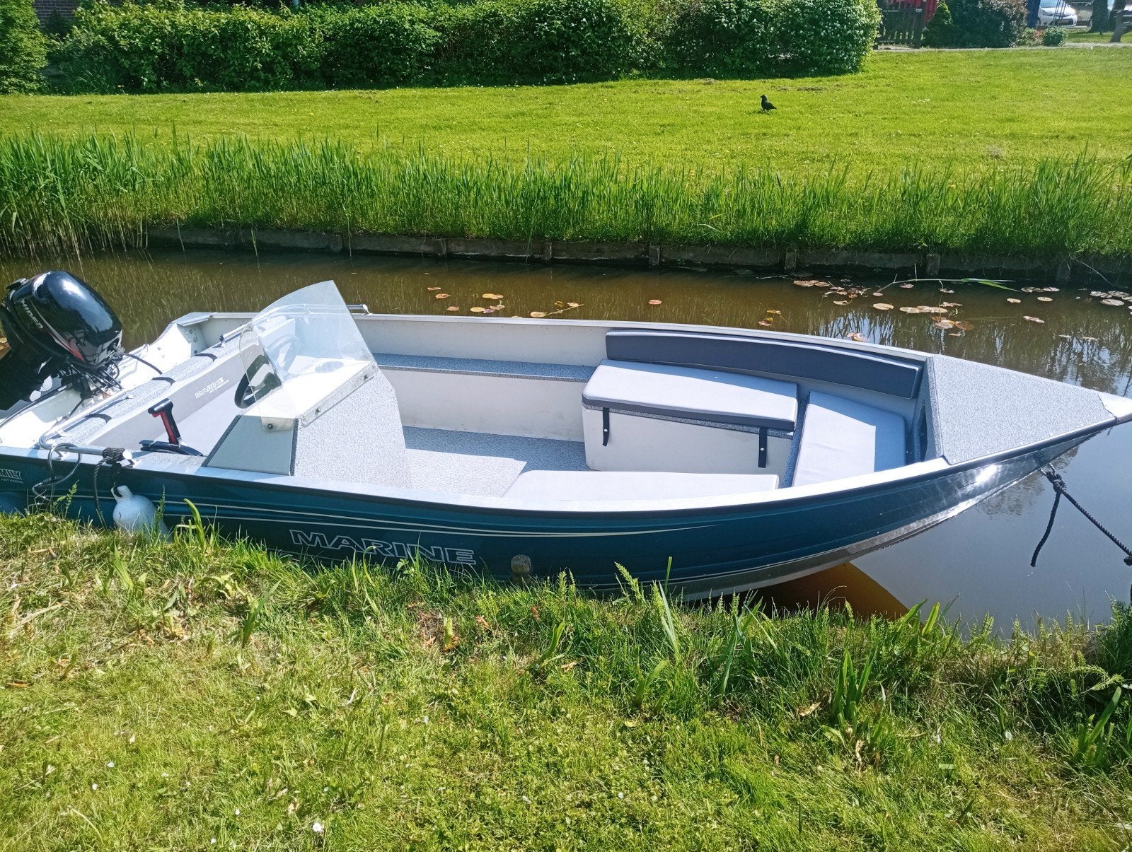 Marine 450 Family console boot aluminium, Watersport en Boten, Ophalen, Tot 10 pk, Aluminium, Zo goed als nieuw