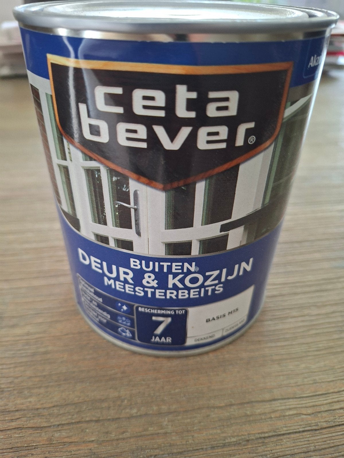 Nieuwe pot cetabever meesterbeits., Doe-het-zelf en Verbouw, Verf, Beits en Lak, Ophalen, Nieuw, Groen, Beits