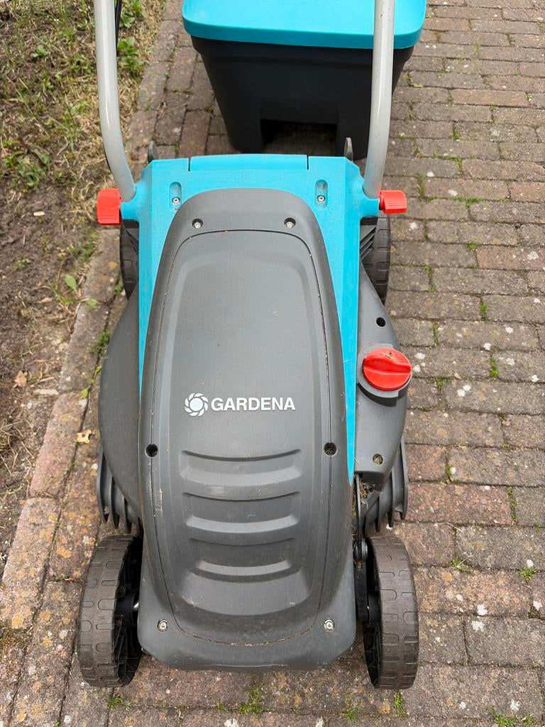 Gardena Elektrische Grasmaaier - Goed Onderhouden, Cirkelmaaier, Gebruikt, Elektrische grasmaaier, Ophalen of Verzenden