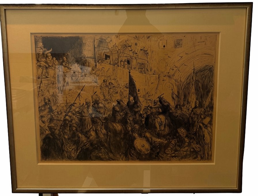 Marius Bauer - Feestelijke intocht (1918), Ophalen of Verzenden