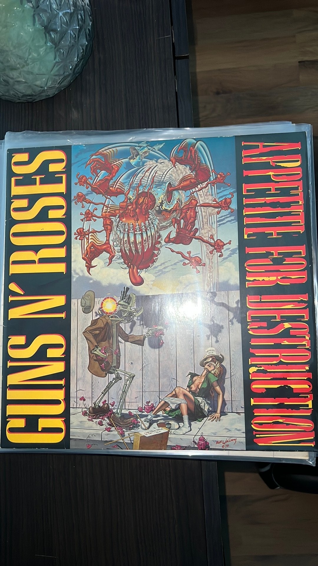Guns N’ Roses – Appetite For Destruction LP 1987 First Press, Ophalen of Verzenden, Zo goed als nieuw
