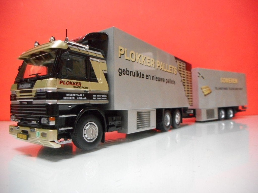 TEKNO SCANIA PLOKKER PALLETS 86460, Ophalen of Verzenden, Nieuw, Bus of Vrachtwagen, Tekno