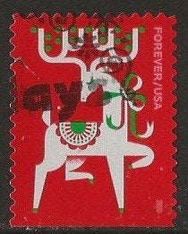 USA 82, hert voor willyenanita, Verzenden, Gestempeld, Noord-Amerika