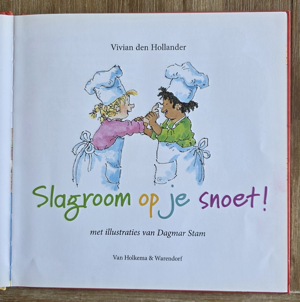 Slagroom op je snoet - Lisa en Jimmy - Vivian den Hollander, Fictie algemeen, Jongen of Meisje, Vivian den Hollander, Ophalen of Verzenden