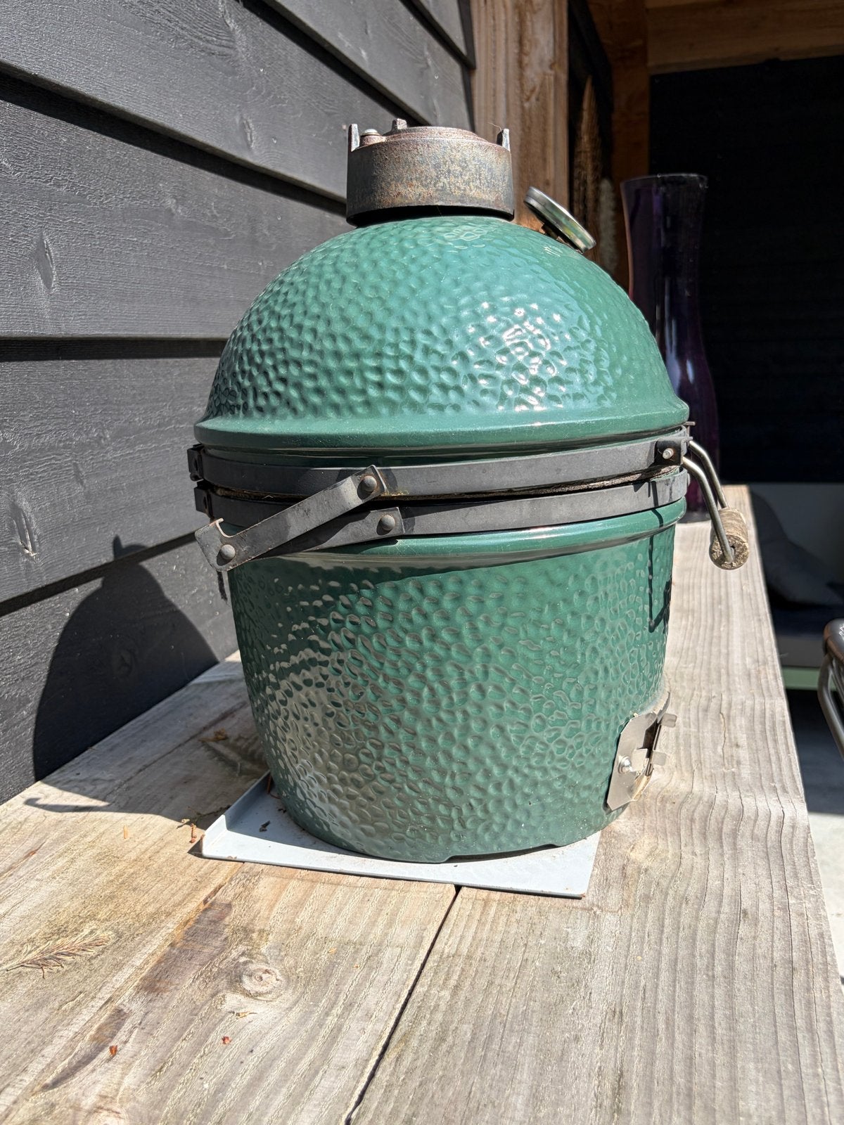 Big Green Egg Mini Kamado BBQ - Compact en Draagbaar, Tuin en Terras, Barbecue-accessoires, Gebruikt, Ophalen