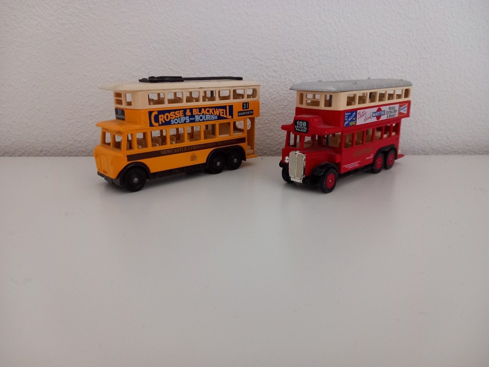 Vintage Dubbeldekker Bussen, Gebruikt, 1:50 of kleiner, Overige typen, Ophalen