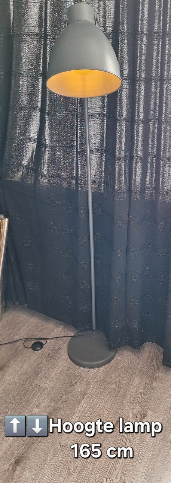 Vloerlamp, Ophalen, Zo goed als nieuw, 150 tot 200 cm