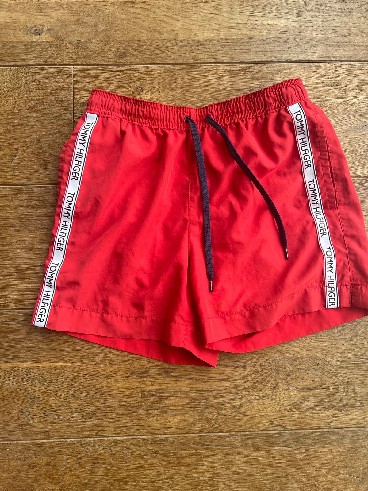 Tommy Hilfiger Zwemshort Rood Maat S, Ophalen of Verzenden, Maat 46 (S) of kleiner, Rood, Zwemshort