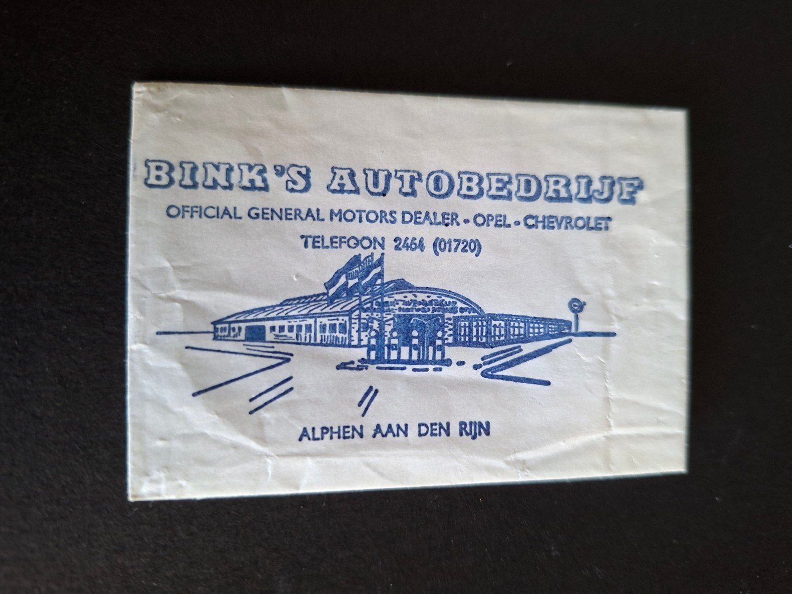 Alphen aan den Rijn, Bink's autobedrijf, Verzenden, Nederland