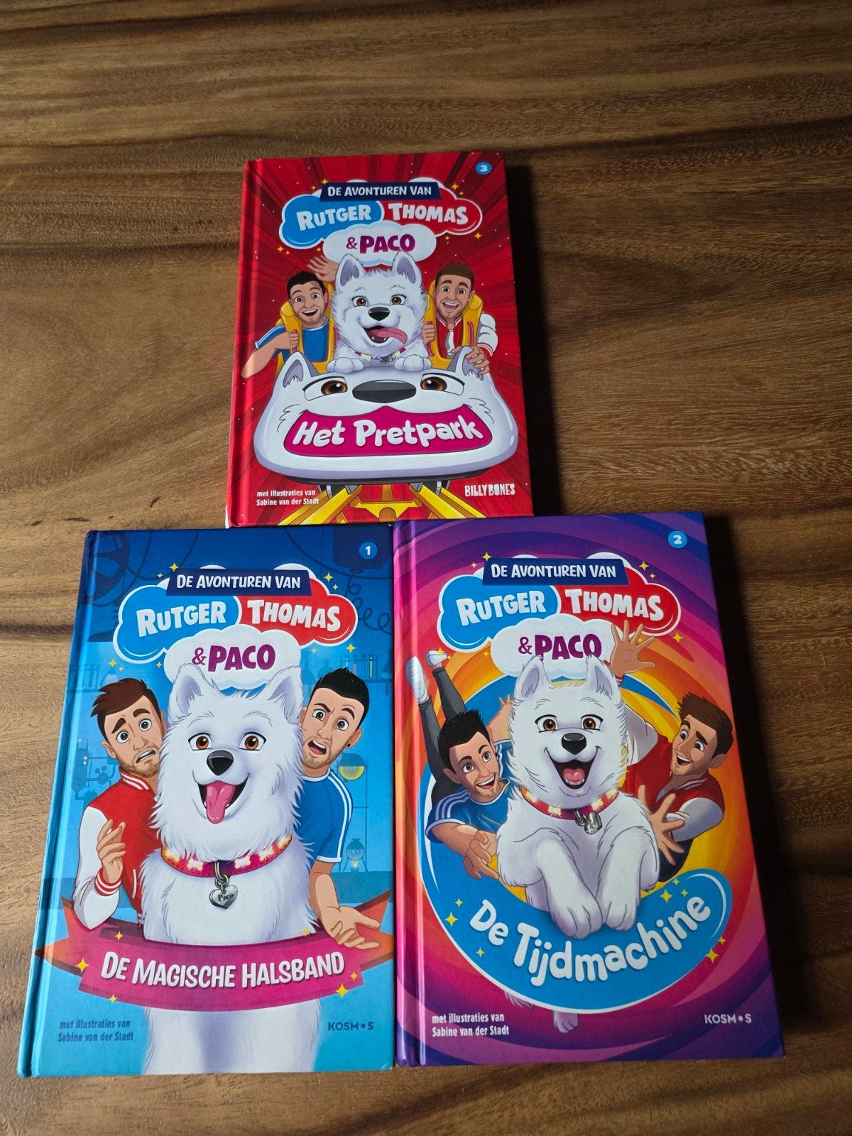 3x boekje Rutger, Thomas & Paco, Ophalen of Verzenden, Gelezen, Rutger Vink, Thomas van Grinsven, Fictie algemeen