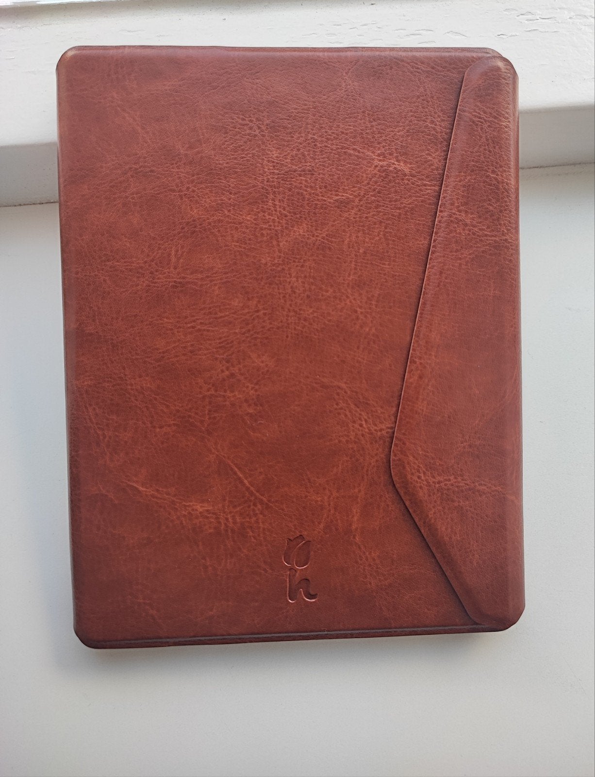 Kobo Aura H20 edition 2 cognac bruin hoesje / Kobo Aura h2o, Ophalen of Verzenden, Nieuw, 7 inch, Dutch shield kobo