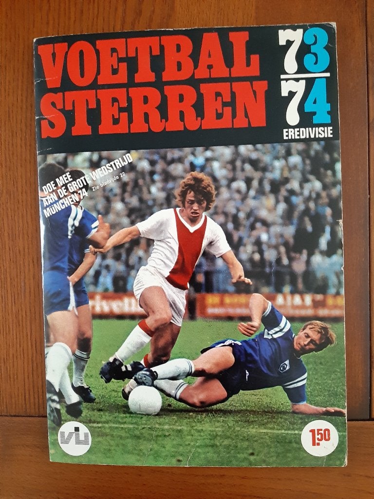 Vanderhout voetbal album 73-74 (met Vos en Bloem), Verzenden