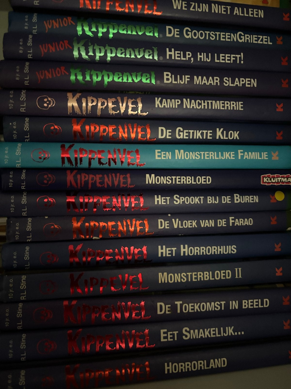 Kippenvel boekenreeks - R.L. Stine (diverse titels), Ophalen of Verzenden, Gelezen