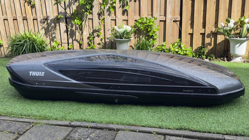 Thule Excellence XT XXL Dakkoffer Skibox Bagagebox, Auto diversen, Dakkoffers, Ophalen, Gebruikt