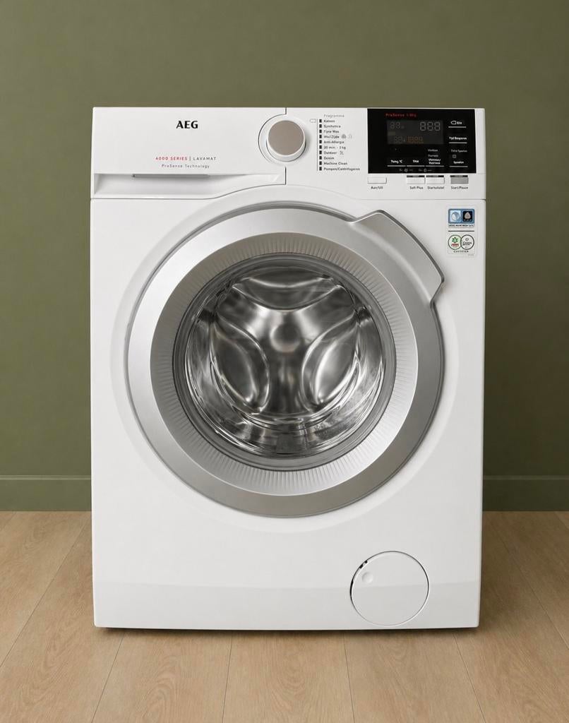 AEG 6000 series lavamat, Witgoed en Apparatuur, Wasmachines, Ophalen, 1200 tot 1600 toeren, 8 tot 10 kg, Handwasprogramma
