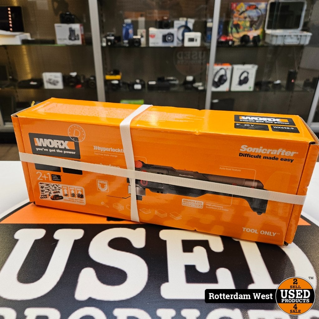 Worx oscillerende multitool Nitro 20V WX698.9 - NEW, Worx, Nieuw, Support@worx.com, 14675 128th Ave NE, Suite 120
Woodinville, WA 98072
USA