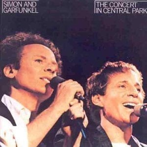 Simon and Garfunkel Concert Central Park, Gebruikt, Pop, Ophalen of Verzenden, Live-album